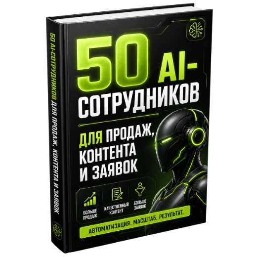 Книга «50 AI-сотрудников»